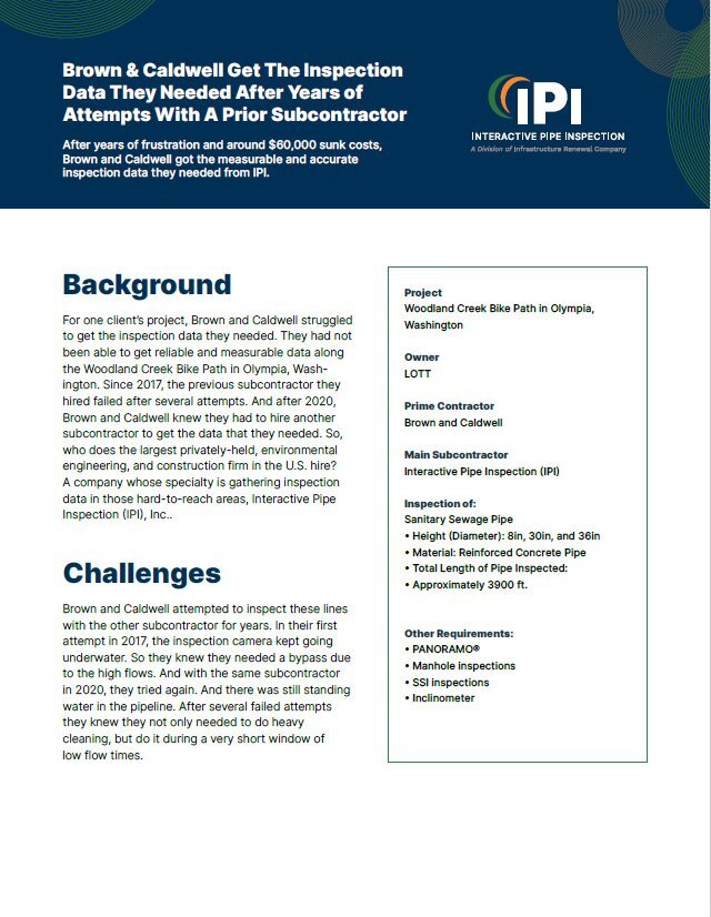 IPI Case Study: Brown and Caldwell